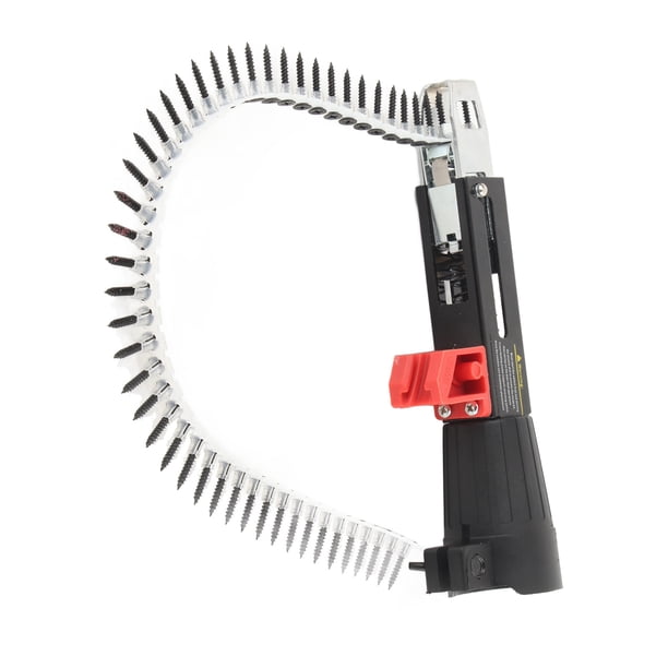 Adaptador Autico de Pistola de Clavos para Carpintería, JUEGO DE ACCESORIOS DE CADENA DE TALADRO ELÍ