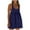 D116/Dark Blue, variant on Afdoent Womens Dresses Athletic Mini Dress Neck Casual Summer Sleeveless Romper Dresses Tennis Workout Outfits Boho Beach Dress
