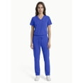 thumbnail image 3 of Scrubstar Unisex Core Essentials V-Neck Scrub Top, Sizes XS-3XL, 3 of 17