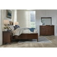 thumbnail image 2 of A-America Westlake Transitional Wood Queen Storage Bed in Cherry Brown, 2 of 14