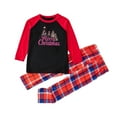 thumbnail image 2 of Uaswgudfs Family Pajamas Matching Sets, Cute Christmas Printed 2 Piece Sleepwear Holiday PJs Plaid Jammies for Couples, 2 of 6