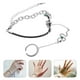 thumbnail image 4 of Pulsera de cadena de mano de serpiente de estilo vintage, estilo punk, joyería de serpiente asimétrica para mujer, joyería de mano, anillo, pulsera, cadena de mano trasera, 4 of 7