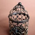 thumbnail image 4 of OULII Cage Lanterns Metal Candlestick Holders Brown Lighting Home Decor 1 Piece, 4 of 5
