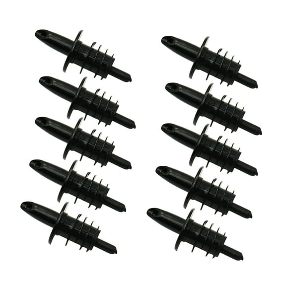 AOOOWER 10Pcs Plastic Liquor Bottle Pourers Plastic Liquor Pour Spout for Home Party Bar