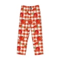 thumbnail image 4 of Goofa Tomatoes And Chili Printed Soft Pajama Pants for Men, Wide Leg Comfy Casual Lounge Yoga Pants-Medium, 4 of 9