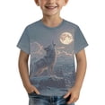 thumbnail image 4 of Hiijoy Toddler Boys Graphic T Shirt Wolf Print Short Sleeve Crewneck T-Shirt, Sizes 1-2, 4 of 4