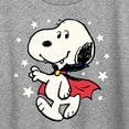 thumbnail image 3 of Peanuts - Snoopy Vampire Stars Glow In The Dark - Women's Short Sleeve Graphic T-Shirt, 3 of 6
