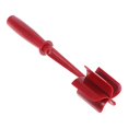 thumbnail image 2 of Mouliraty Meat Chopper for Ground Beef, Ground with 5 Curved Blades, Heat-resistant Meat Crusher Tools for Meat, Kitchen Household Tools Without Scratches, Red, 2 of 4