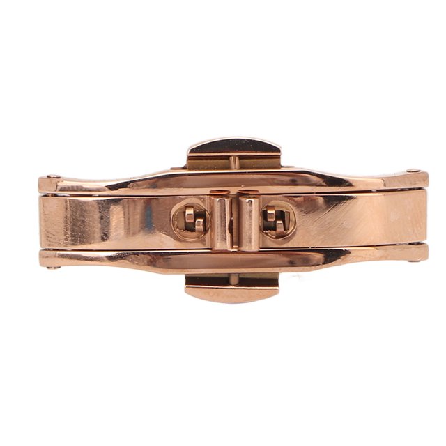 Buckle, High Glossy Finish Clasp Universal Rose Gold Alloy Steel For Replacement