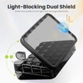 thumbnail image 3 of Weekly Pill Organizer 4 Times a Day, 7 Day Pill Box Case for Travel, Large Medication Container for Daily Vitamin and Medicine, with Portable Compartments (Black), 3 of 7