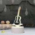 thumbnail image 1 of Agiferg 3D USB Acrylic Night Light LED Table Desk Bedroom Decor Gift Warm White Lamp, 1 of 2