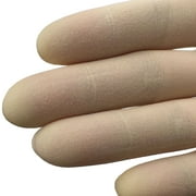 Diamond Grip MF-300-M Latex Powder-Free Disposable Gloves, Medium, Natural, 6.3 mil Palm / 7.9 mil Finger, 100/Box, 10 Boxes/Case
