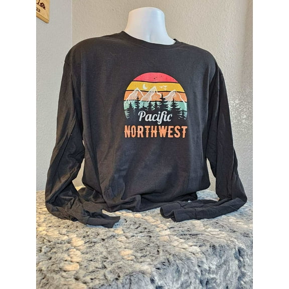 Pacific Northwest Long Sleeve T-Shirt - Size Small