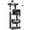 Dark Gray, variant on Pefilos 45" Modern Cat Tree House, Cat Condo for Indoor Cats, Activity Center Cat Scratching Tower for Kittens Toy, Gray