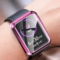 thumbnail image 6 of New Bumper Smart Watch Shell Protective Case Cover Plating TPU Screen Protector BLACK, 6 of 8