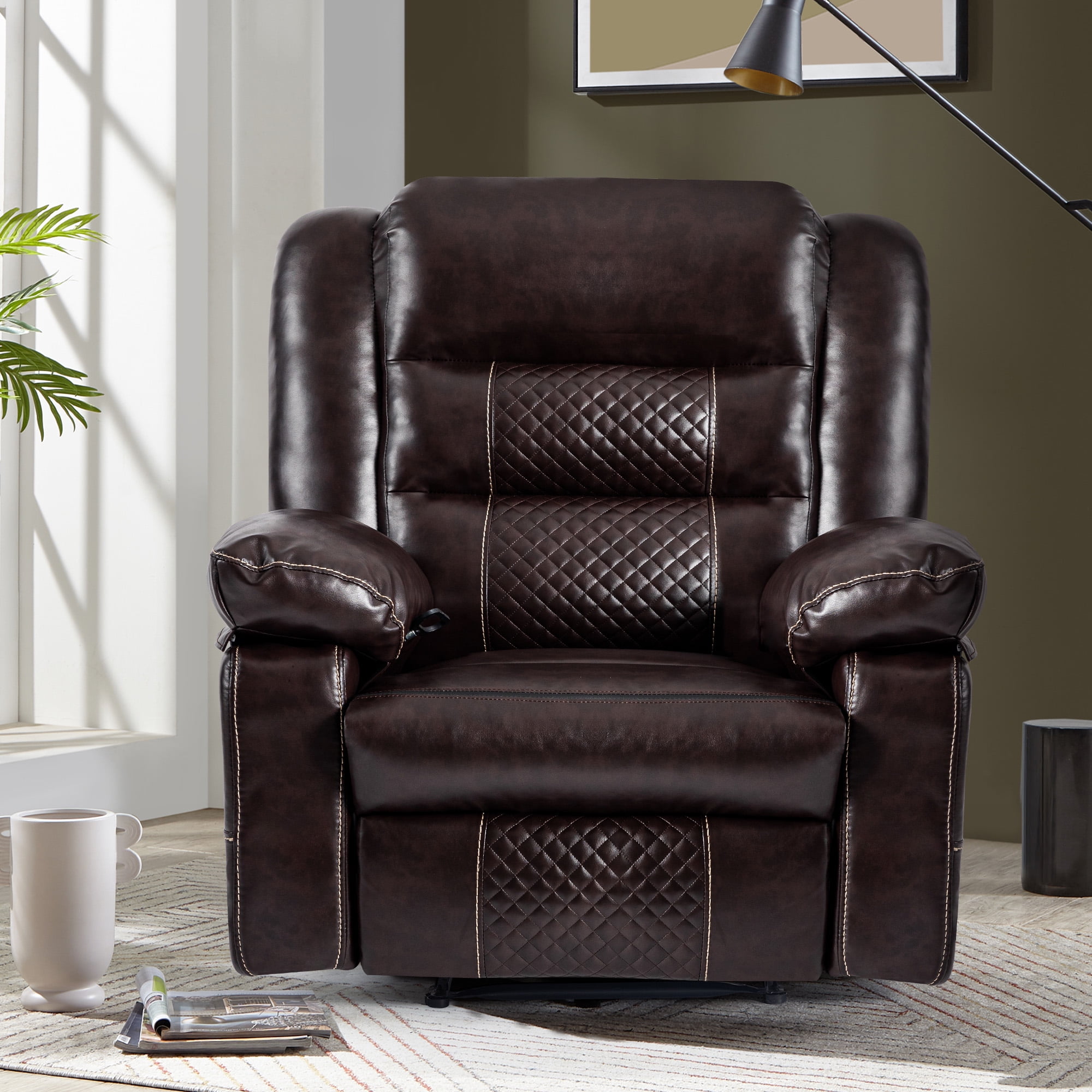 Resenkos Power Recliner Chair, Electric Power Recliner Chair with Massage and Heat, Electric Recliner Chairs for Seniors, USB Port, Brown Resenkos Power Recliner Chair, Electric Power Recliner Chair with Massage and Heat, Electric Recliner Chairs for Seniors, USB Port, Brown