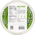 thumbnail image 2 of Soeos Papier de Riz, 340 g, Enveloppe de Riz Vietnamienne Traditionnelle pour Rouleaux de Printemps et Rouleaux Frais, 2 of 6
