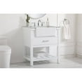 thumbnail image 2 of 30 inch single bathroom vanity in white, 2 of 8