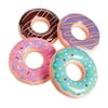 Fun Express Inflatable Donuts, Various Colors, (IN-13720690), (4 Pack)