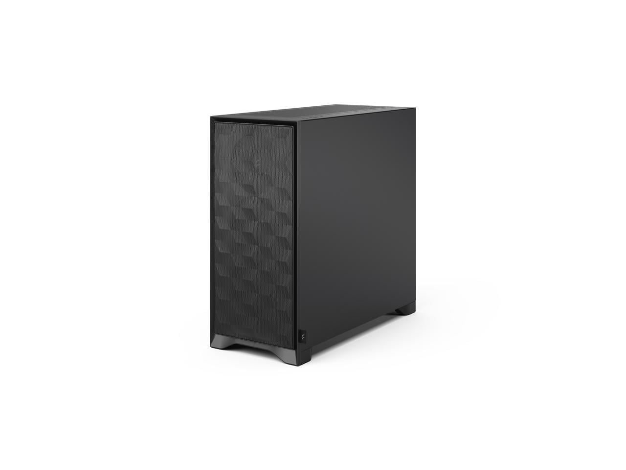 Fractal Design Pop 2 Air Black Solid - Performance Airflow PC Gaming Case - Mesh Front Panel - Three 120 mm Fans Included - Spacious Interior - ATX/mATX/ITX Motherboard Support