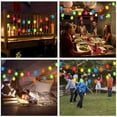 thumbnail image 4 of Outdoor Lights String,Easter Light String Led Hollow Egg Light Glowing Egg 3 Meters 20 Lights Battery Box (Long Light + Flashing), 4 of 7