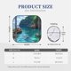 thumbnail image 3 of Fotbe Tropical Paradise Window View Juego de 2 Piezas de Parasoles para Parabrisas | Bloqueador Solar para Auto | Accesorios Plegables para Protección Solar Interior-Medium, 3 of 6