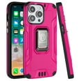 thumbnail image 3 of For iPhone 15 PRO Case Shockproof Hybrid With Ring Stand + 2 Tempered Glass, 3 of 4