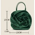 thumbnail image 7 of Kukuzhu Evening Bag Clutch for Women Floral Tote Bag Satin Shoulder Bag Formal Handbag Crossbody Bag Classy Purse for Women, 7 of 7