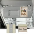 thumbnail image 6 of Visor Clip Photo Frame Car Sun Visor Picture Holder Heartfelt Message Keepsake for Birthday Anniversary Gift, 6 of 9