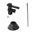 thumbnail image 1 of Kingston Brass CC43100DLTKF20 Kit de Garniture de Toilette Moderne, Noir Mat, 1 of 1