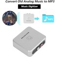 thumbnail image 3 of Capture Recorder, Audio Capture Box 128Kbps Music Digitizer CD Recorder with 3.5mm & RCA Line Input Supports Secure Digital Memory Card, 3 of 5