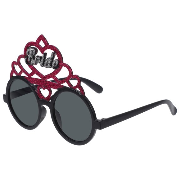 VERDANVERSE 1Pcs White Heart Sunglasses Women Multi For Wedding And Parties