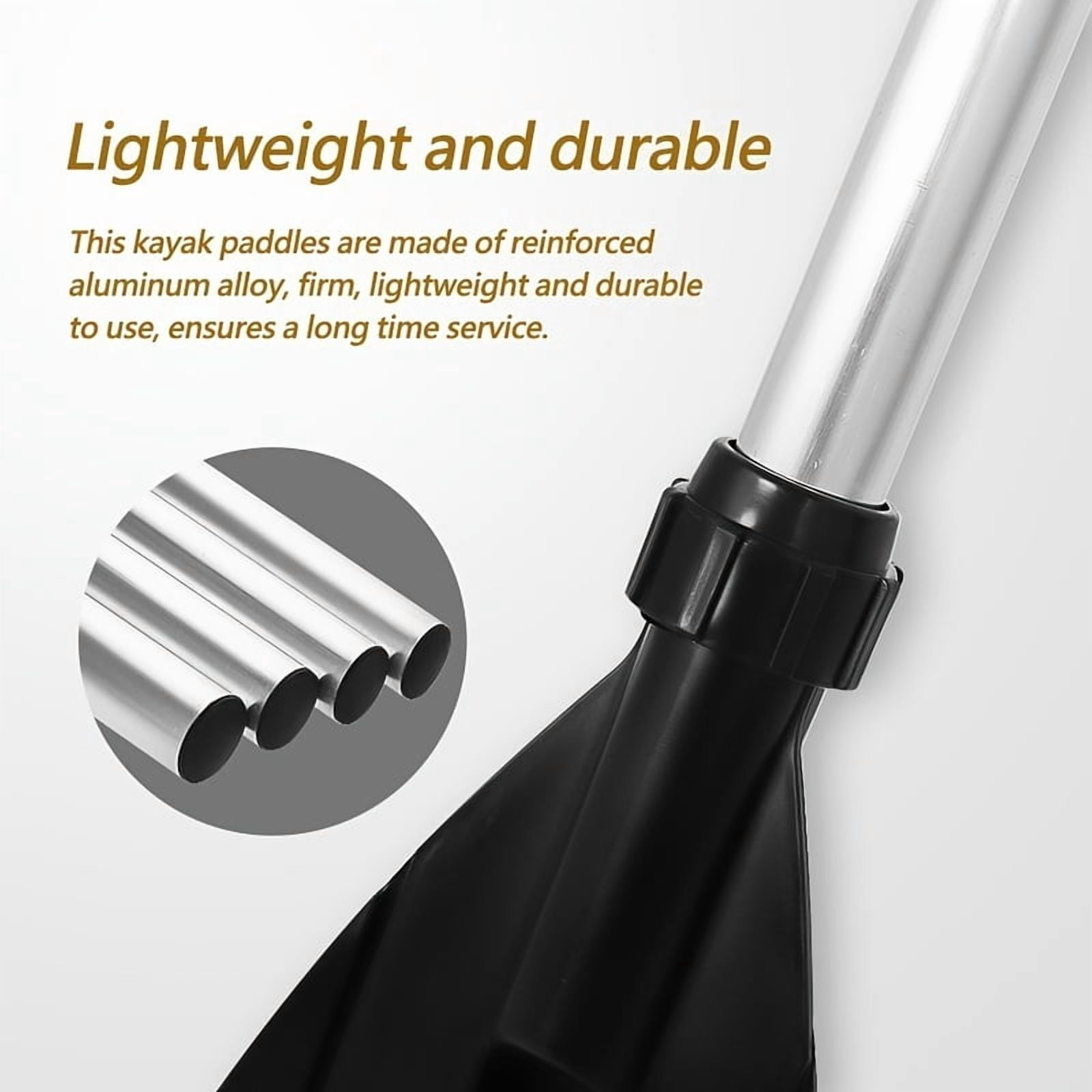 KOETSU Boat Paddle Paddle Boat Canoe Paddle Paddle Detachable Ribbed Blade Kayak Paddles  for Boat Kayak Canoe Raft Surfing