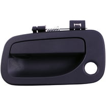 Dorman 846MX Front Driver Side Exterior Door Handle for Specific Nissan Models, Textured Black