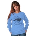 thumbnail image 3 of In My Mind Going to North Carolina Unisex Plus Fleece Graphic Sweatshirt Brisco Brands 4X, 3 of 5