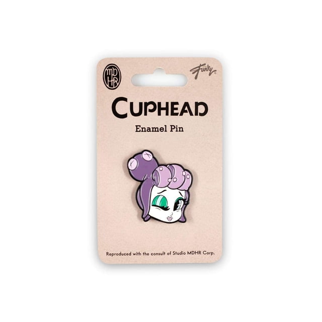 Alfiler esmaltado Cuphead Mermaid Boss, edición de coleccionista