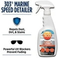 thumbnail image 4 of 303 Marine Speed Detailer - Instantly Shines And Protects - UV Protection - Protects Against Fading - Removes Dust, Dirt, And Smudges, 32 fl. oz. (30205)Packaging May Vary, 4 of 18