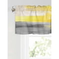 thumbnail image 6 of Valances for Windows Graffiti Street Art Rod Pocket Cafe Window Treatments Valance Curtains for Kitchen Bathroom Laundry Basement Windows 60"x14", 6 of 9