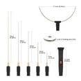 thumbnail image 2 of 24W Handheld Electric Foam Cutter Kit With 5 Straight Tips & 1 Arch Constant Temperature Portable Foam Cutting Pen Hot Wire Cutter Styrofoam Cutting Tool Engraver, 2 of 7