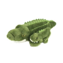 Alligator with Baby Plush Reptile, Soft, Stuffed Toy, Educational, Realistic, Beautiful Design, Figure, Lifelike, Replica, Gift, 12" RI62 B660