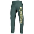 thumbnail image 4 of Men's Concepts Sport Green Athletics Inertia Raglan Long Sleeve Henley Top, 4 of 5