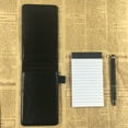 thumbnail image 6 of Leather Pocket Notepad 50 Sheets Stylus Pen for Business Office Travel Outdoor, 6 of 19