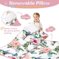 thumbnail image 3 of Pioneer Flower Floral Print Pattern Toddler Nap Mats for Kids Preschool,Sleeping Mat Bag or Kids,Toddler Sleeping Bag,Toddler Nap Mat or Daycare, 3 of 6