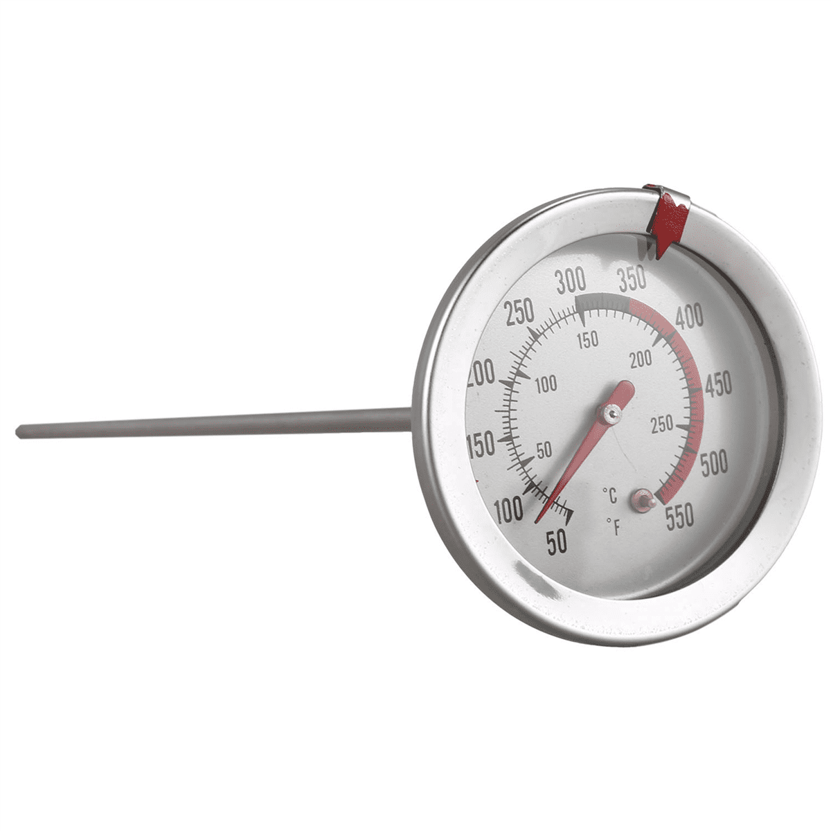 8 Inch Probe Fry Meat Turkey Thermometer with 2 Inch Dial Stainless Steel (5 Piece) Vacuun Filter