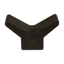 Attwood 11201-1 Boat Trailer Rubber Bow 3x3 Y-Stop, Black