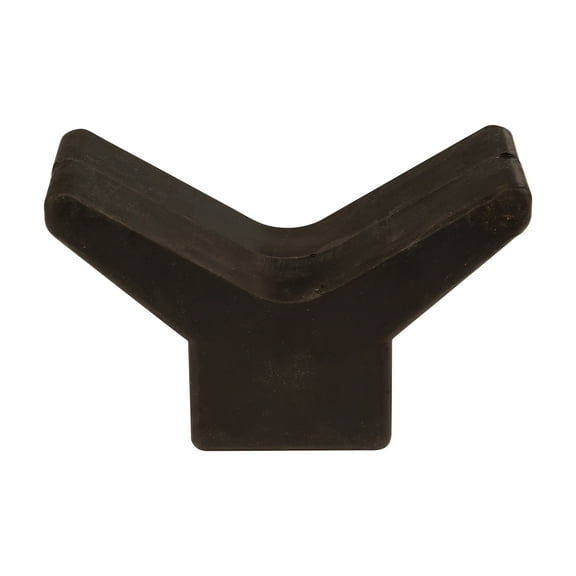 Attwood 11201-1 Boat Trailer Rubber Bow 3x3 Y-Stop, Black