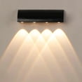 thumbnail image 4 of Lámpara de pared para exteriores, pasillo, balcón, patio, escaleras, moderna, sencilla, para interiores, lámpara de pared luminosa de un solo cabezal, 4 of 5