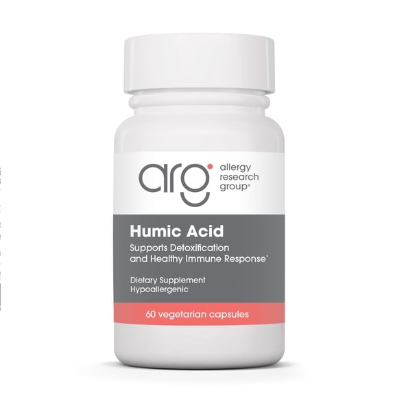 ARG Humic Acid - Delivers 750 mg Humic Acid - Supports Detoxification & Immune Response - Membrane Active Formula - 30 Servings - 60 Capsules
