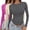 AB, variant on Womens Long Sleeve Shirts,Long Sleeve T Shirt Women Long Sleeve Going Out Tops For Women Basic Tees For Women Basic Tees For Women Pack Fitted Long Sleeve Multicolor L