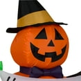 thumbnail image 4 of Airblown Inflatables Standing Jack Pumpkin, 4', 4 of 5